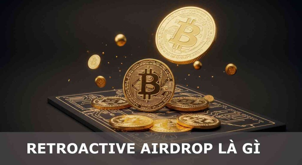 Ảnh minh họa cho Tìm hiểu về retroactive airdrop là gì và lợi ích của nó