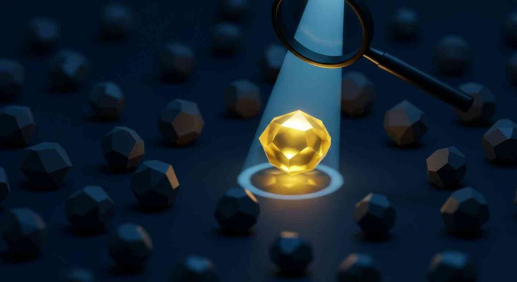 Altcoin tiềm năng và cách tìm ra viên ngọc quý tiếp theo Ảnh minh họa cho Altcoin tiềm năng và cách tìm ra viên ngọc quý tiếp theo