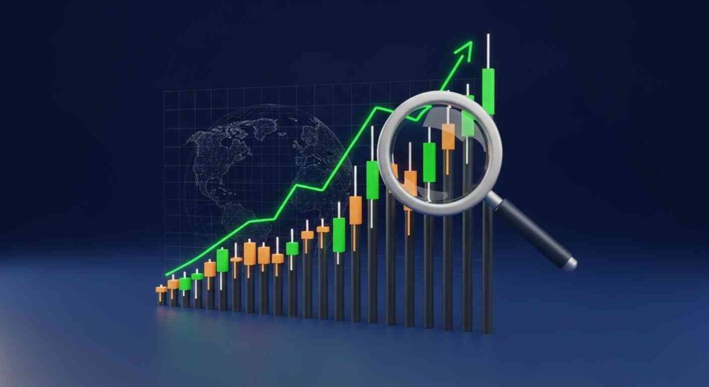 Ảnh minh họa cho Cách đọc biểu đồ giá vàng thế giới cho nhà đầu tư thông thái