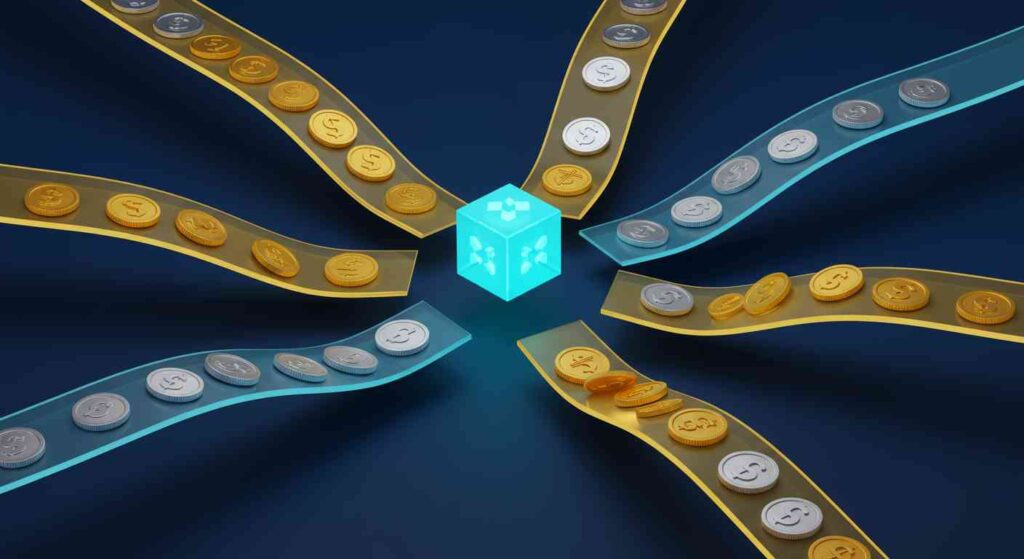 Ảnh minh họa cho Blockchain kiếm tiền: 7 mô hình tạo thu nhập phổ biến nhất