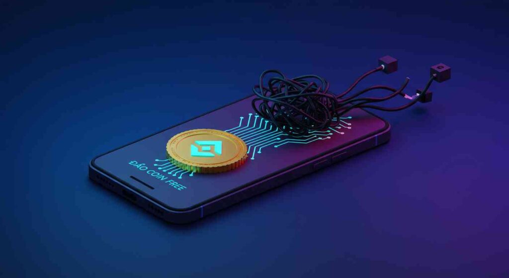 Ảnh minh họa cho Sự thật đằng sau việc đào coin free trên điện thoại