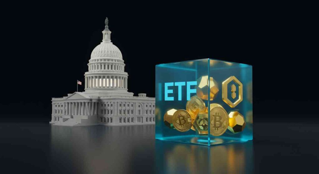 Ảnh minh họa cho ETF tiền điện tử tại Hoa Kỳ: Hướng dẫn đầu tư toàn diện cho người mới