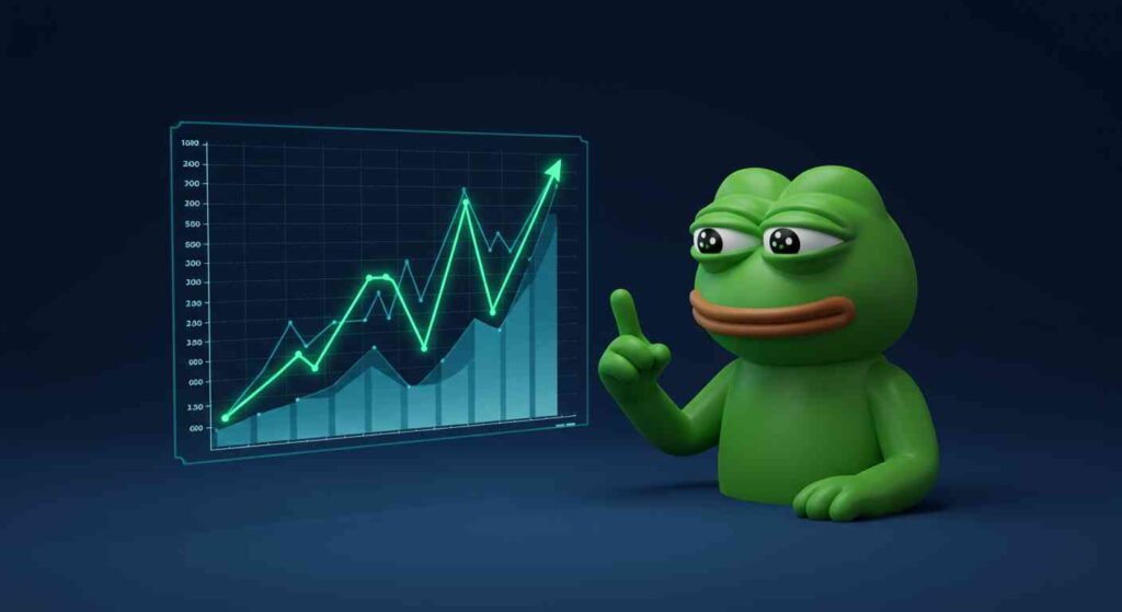 Ảnh minh họa cho Giá pepecoin hôm nay và dự báo xu hướng đầu tư chi tiết