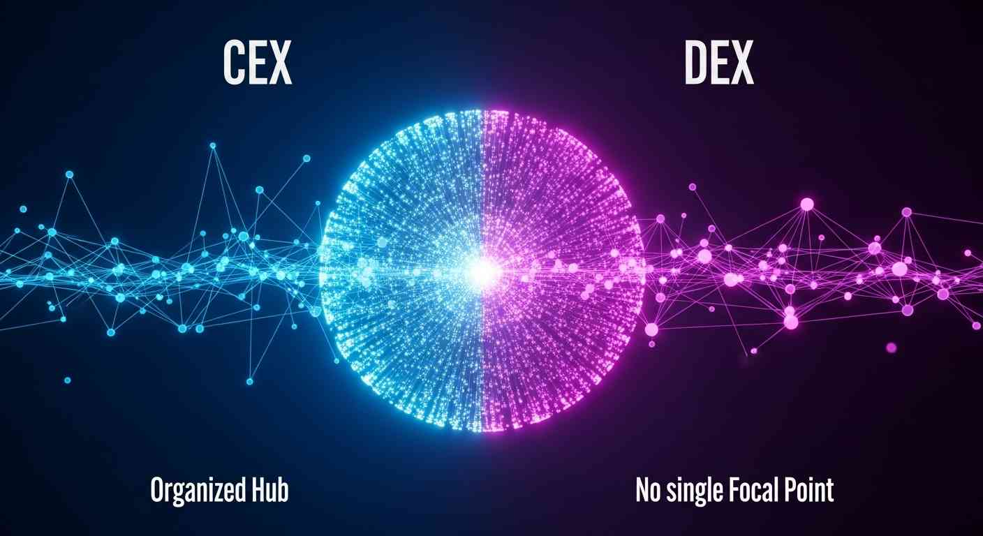 Sàn tập trung (CEX) và phi tập trung (DEX) - Hai thế giới khác biệt