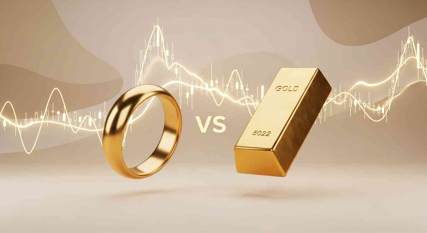 So sánh trực diện giữa vàng nhẫn trơn và vàng miếng sjc